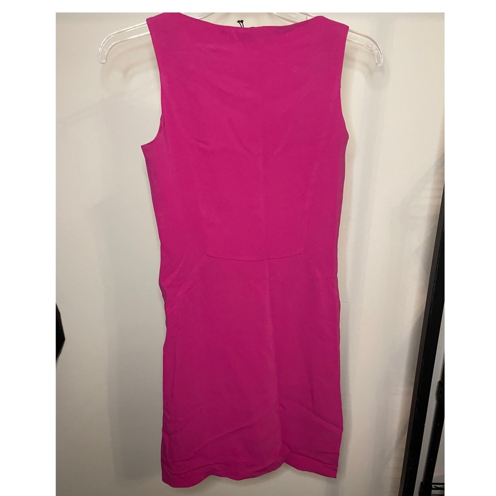 NWOT Joseph Elaine Crepe Pink Dress Sleeveless - Picture 2 of 4